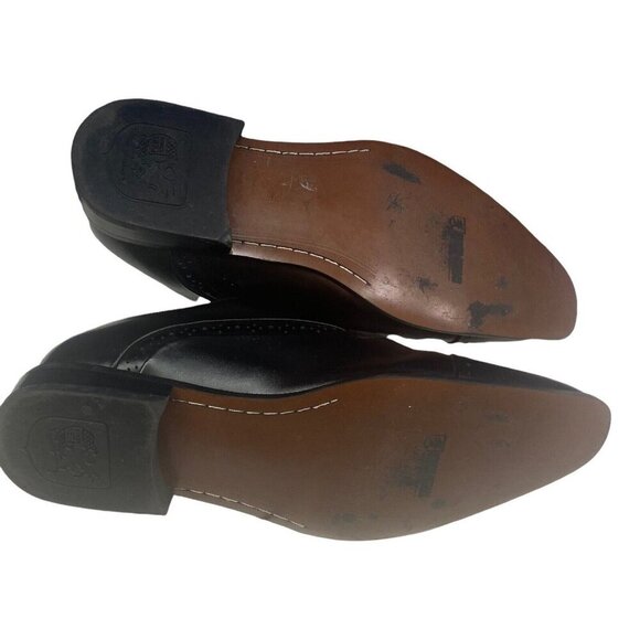 STACY ADAMS‎ Men Oxford Shoes Abbott Cap Toe Size 10 Black Business Casual